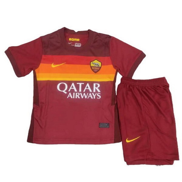 Camiseta AS Roma Primera equipo Niños 2020-21 Rojo